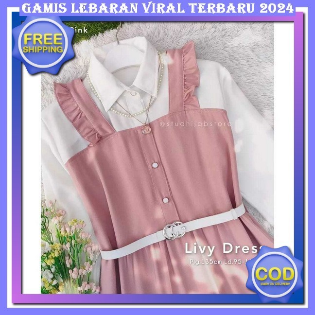 Gamis Remaja Korean Style Murah Ghamis Syari Terbaru Gamid Import Premium Gamies Fashion Muslimah Dr