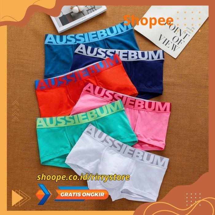 BOXER PRIA AUSSIEBUM CELANA DALAM SEMPAK PRIA MEN'S UNDERWEAR  / ABX354 BOXER PRIA AUSSIEBUM CELANA 
