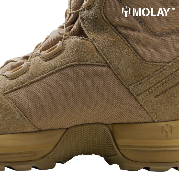 Molay Sepatu Honu Tactical Boots Ranger Green & PangoBrown