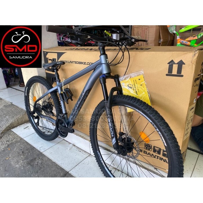 Terlaris Sepeda Gunung Mtb 27.5 United Detroit Sv Alloy 8Sp Murah Bdg Promo Terbaru