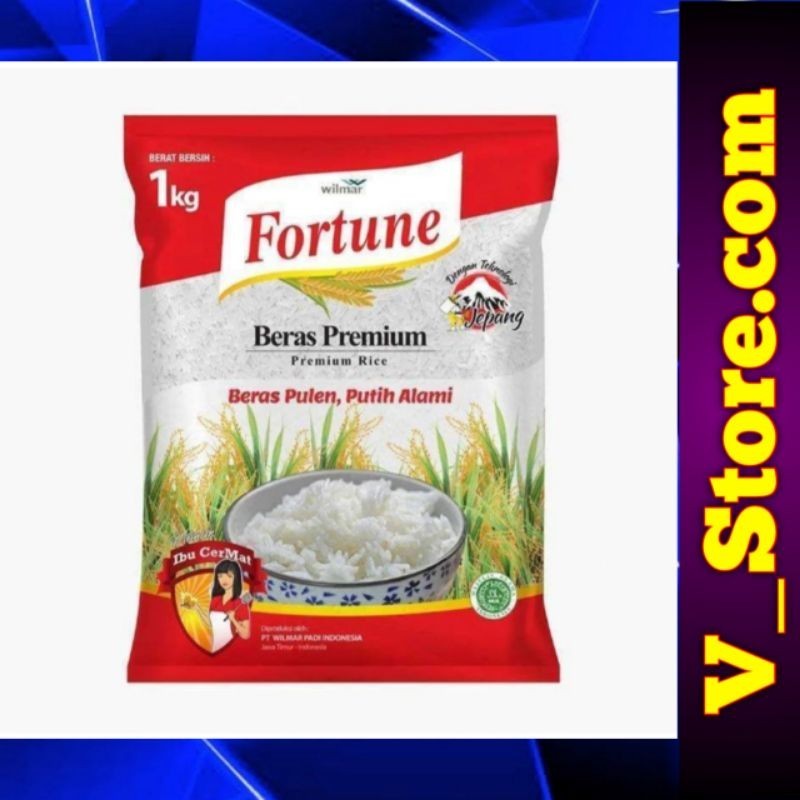 

Beras FORTUNE 7kg ( 1kg x 7pcs ) Beras Kemasan Pabrik