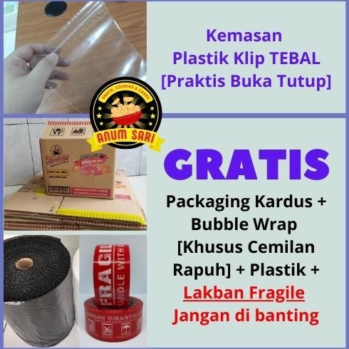 

Paket Hemat Keripik Pisang Gurih Renyah 250 Gram - Anum Sari