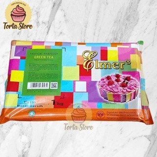 

BARANG TERLARIS !!! Elmer Compound Tropical Greentea 1 Kg PACKING AMAN