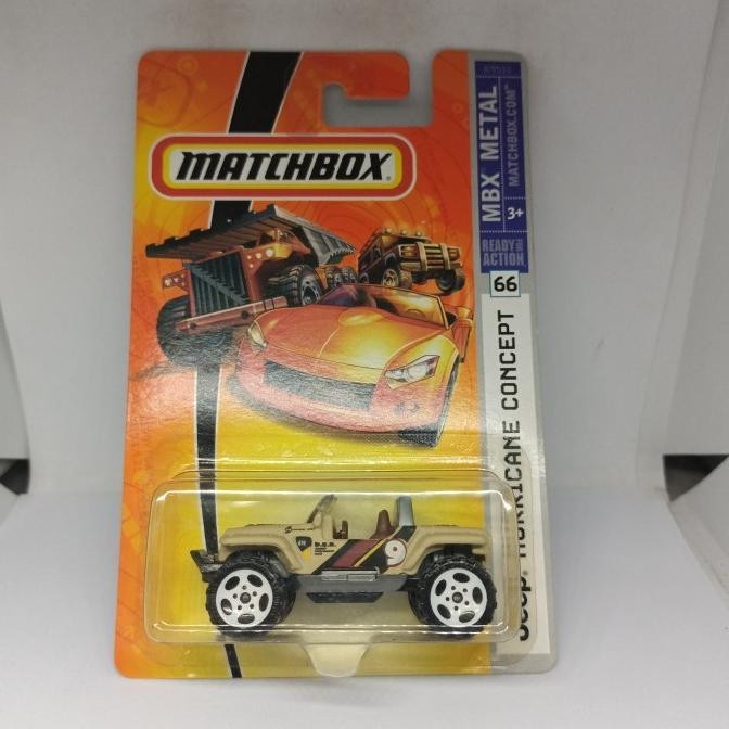 Matchbox Jeep Hurricane Concept