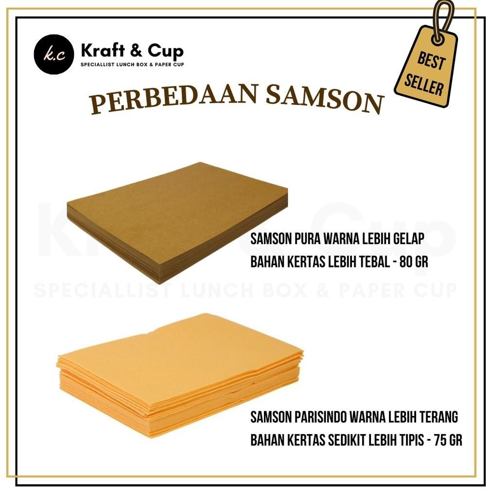 

Spesial Discount Kertas Samson 60x90 75gr isi 50 lembar / Kertas Sampul Buku Tulis / Kertas Cuci Mobil / Kertas Carwash / Kertas Amplop