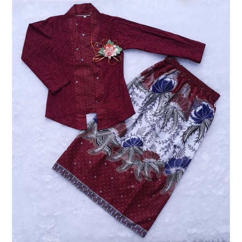 Kebaya Anak Perempuan+Kebaya Anak Perempuan Umur 2-11 Tahun