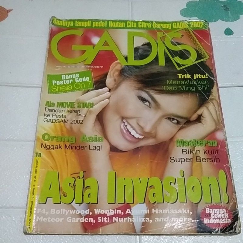 MAJALAH GADIS 5-15 JULI 2002
