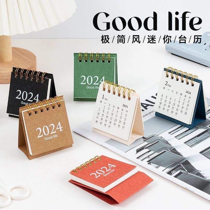 

Kalender Meja Mini Desk Portable 2024 Aesthetic (StationeryMurah.Viral)