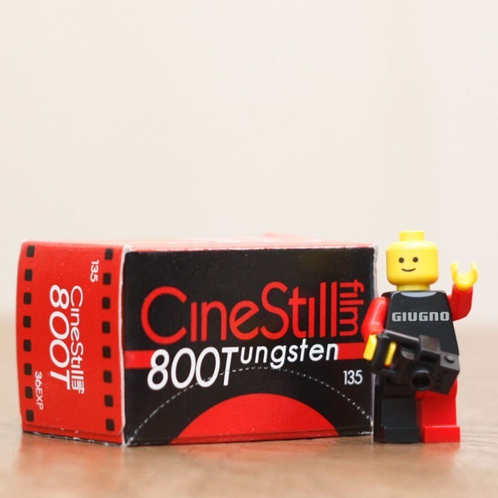 Cinestill 800T 800 Tungsten Color Film - Roll Film 35Mm