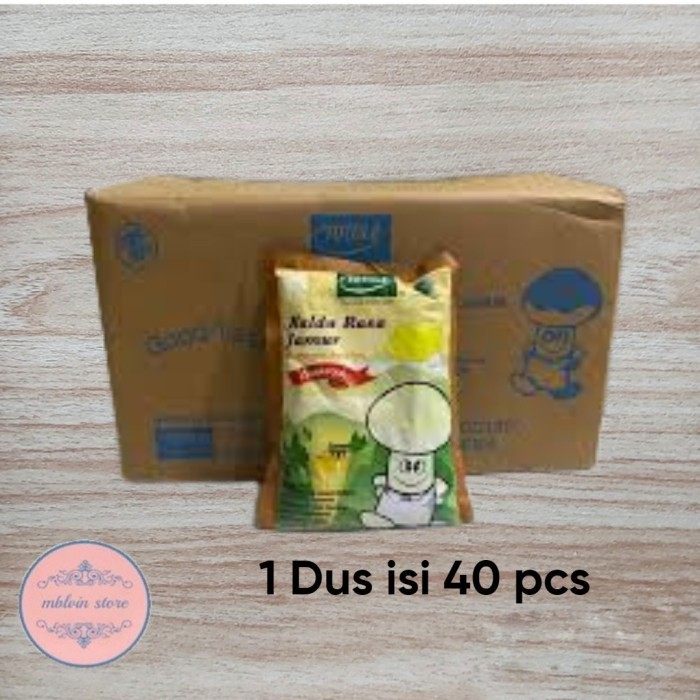 

Totole kaldu jamur 200 gram 1 dus isi 40 pcs