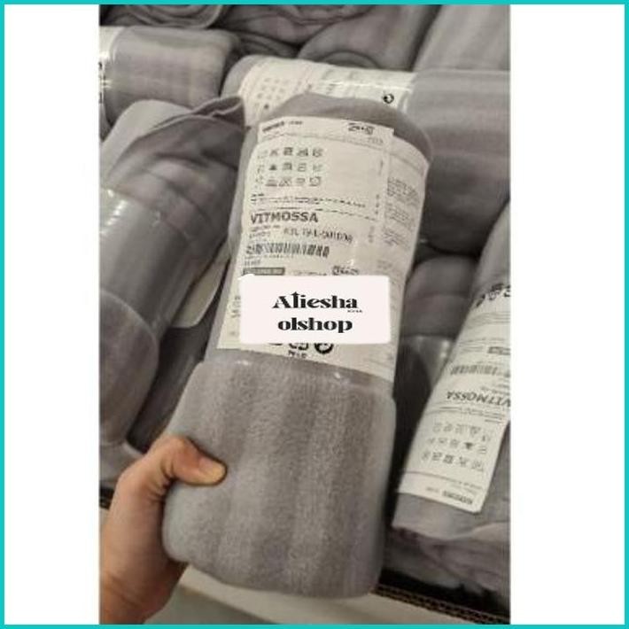 Vitmossa IKEA throw blanket/ selimut lembut bahan fleece/ selimut tipi