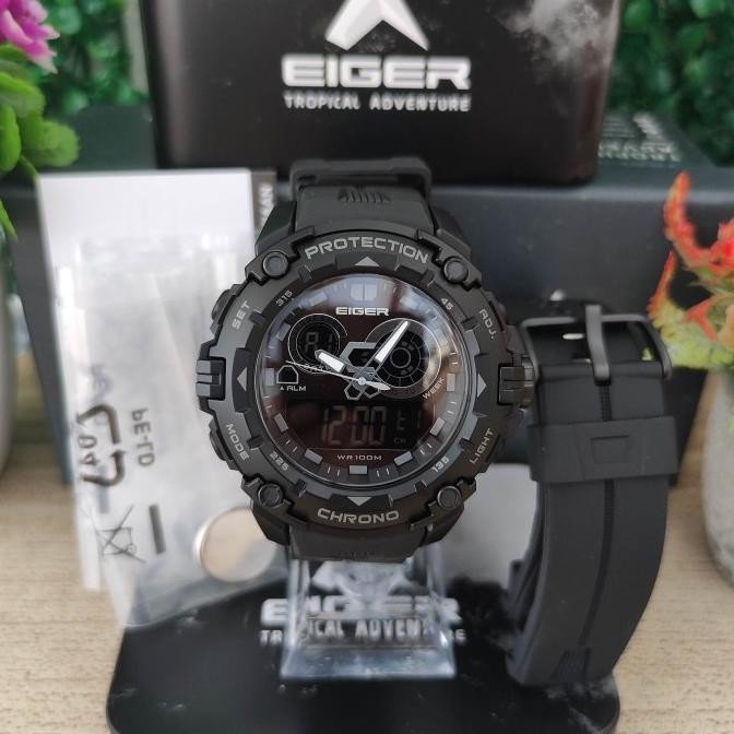 EIGER Alverstone Watch Jam Tangan Analog Digital Pria Original