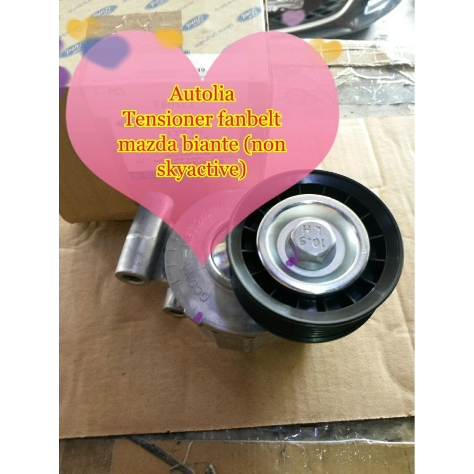 Tensioner Fanbelt Mazda Biante Non Skyactive Ori Terlariss 