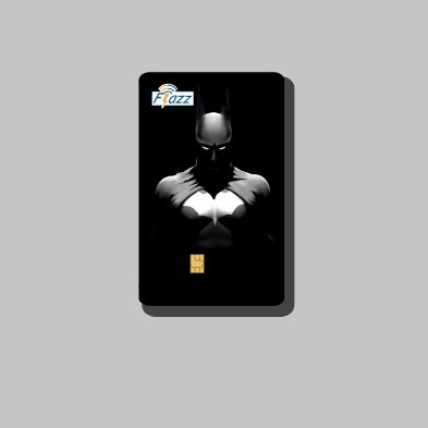 Kartu Flazz Batman Bca Saldo Rp.0 KARTU FLAZZ BATMAN FLAZZ BATMAN