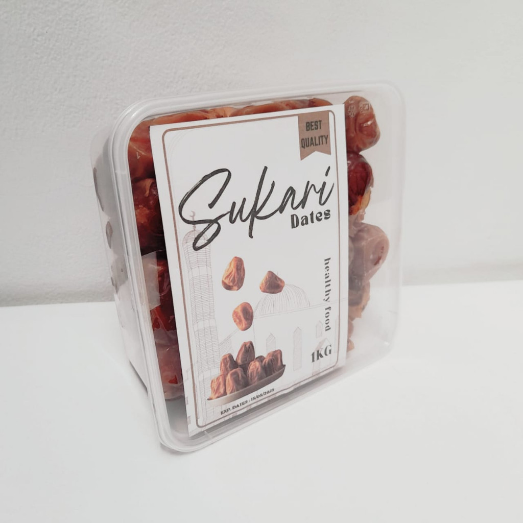 

KURMA SUKARI 1KG - KURMA SUKARI AL MADINAH PREUM KEMASAN 1KG - KURMA RAJA 1KG