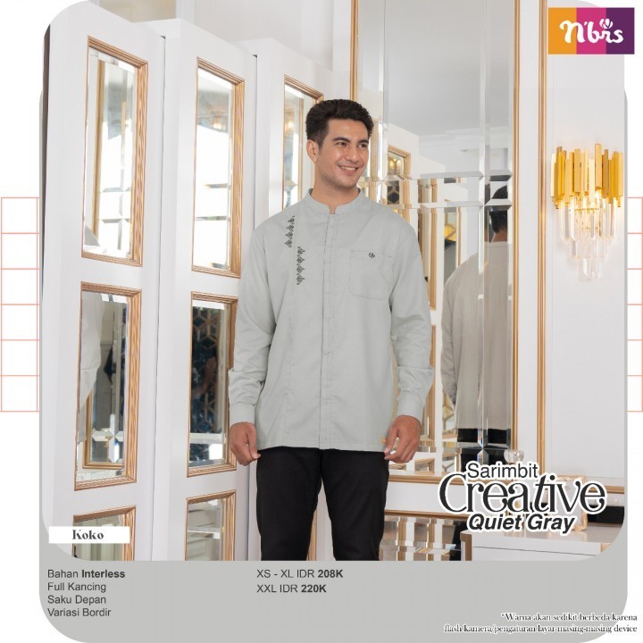 CR5 BAJU KOKO PRIA NIBRAS RABBANI KOKO LENGAN PANJANG PROMO 50% SARIMBIT COUPLE KELUARGA A2B