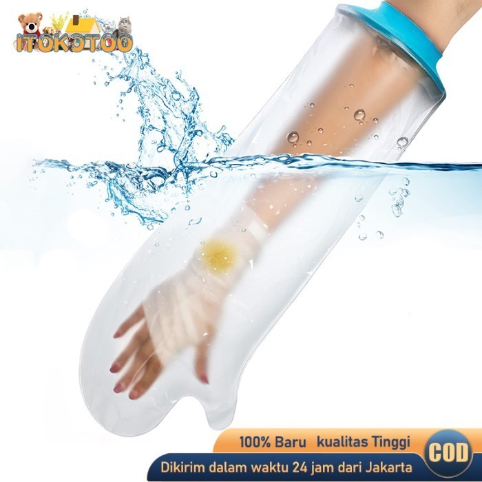 Terlaris Penutup Luka Cover Pelindung Gips Tangan / Kaki / Lutut Anti Air Promo Terbaru