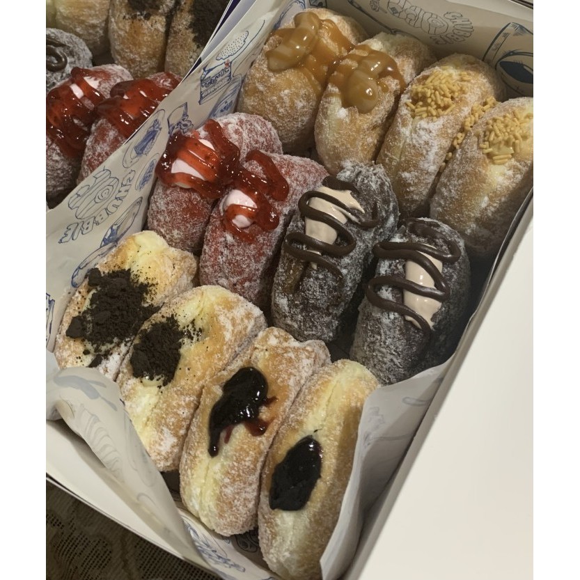 Terlaris Donat Bomboloni Isi 12Pc Promo Terbaru