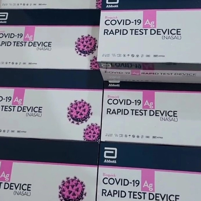 Original Panbio Abbott Bioquick Nasal