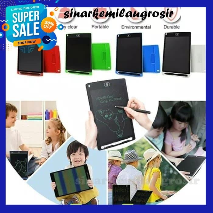 

PAPAN TULIS LCD WRITTING 8.5 INCH WRITING PAD TABLET ANAK MENGGAMBAR TERBAIK