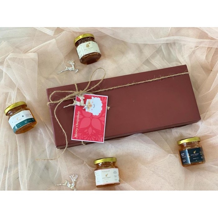 

Ready Hampers Natal Madu Premium 4 Botol Daily Honey