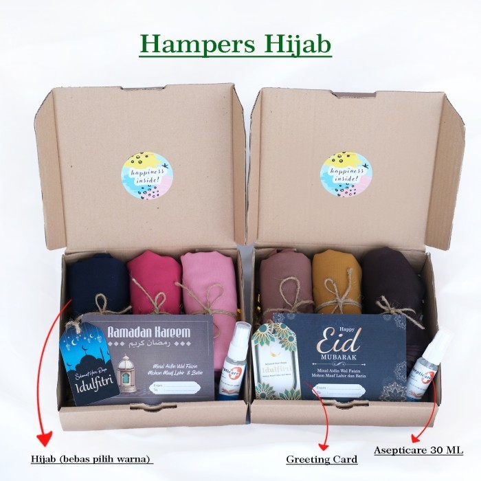 

Ready HAMPERS HIJAB KADO WISUDA/ULTAH/PERNIKAHAN.PACAR/SAHABAT -ELLIPSES.INC