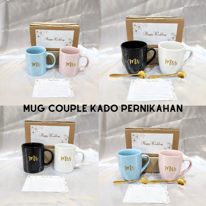 

Ready Mug Couple Kado Pernikahan Hampers Wedding