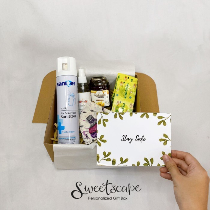 

Ready Gift Box Package 284- Hampers Covid - Paket Covid - Hampers Kesehatan