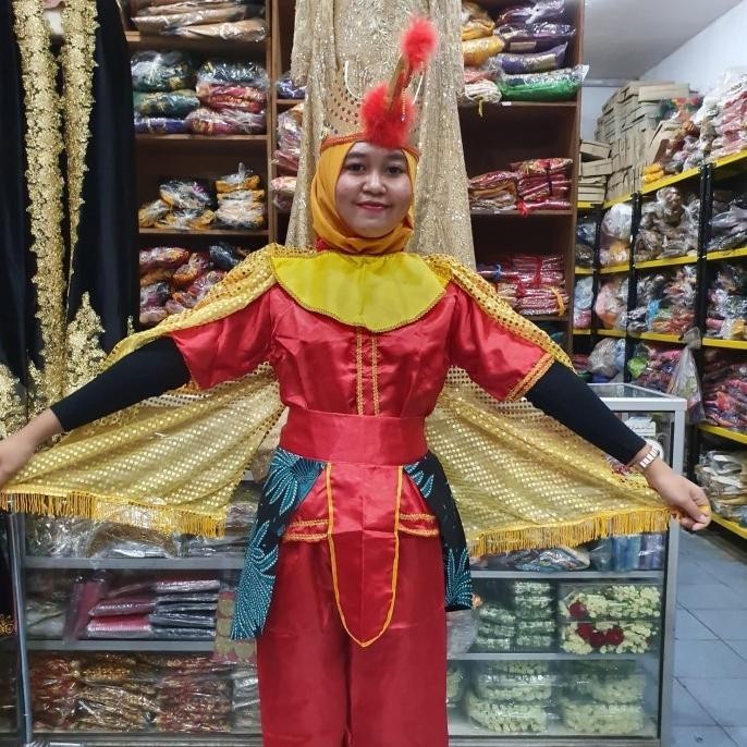 baju tari merak manuk dadali size L