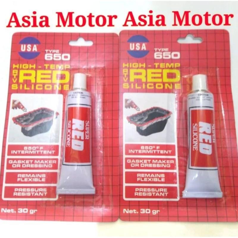 

Lem Packing Lem Gasket Red Silicone Silikon Lem Paking Lem Silicon ORIGINAL Berkualitas