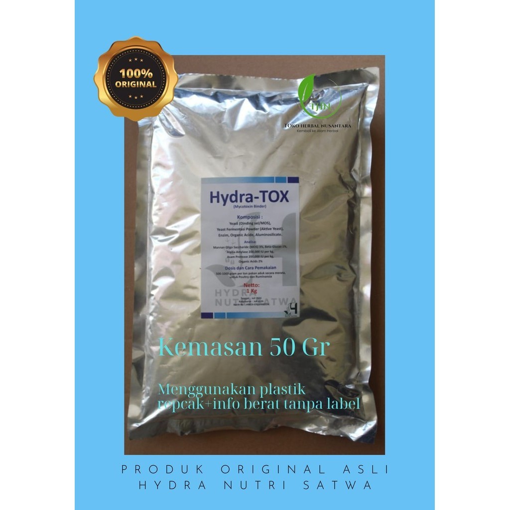Hydra Tox Hydratox Original Asli Produk Prof Antimon Ilyas Kemasan 50 Gr