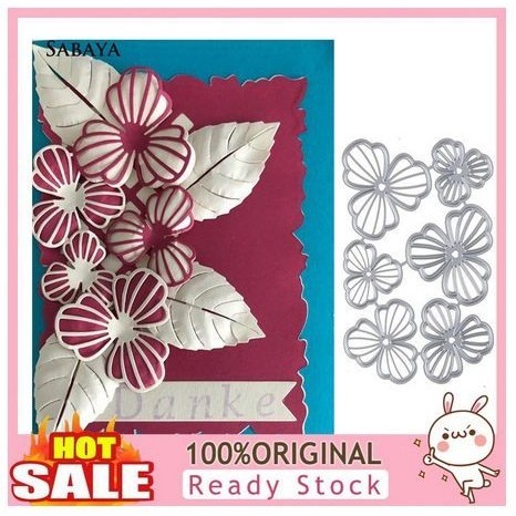 

Terbaru Cutting Dies - Six Layers Three Petals Flower Pattern (6Pcs) Promo Terlaris