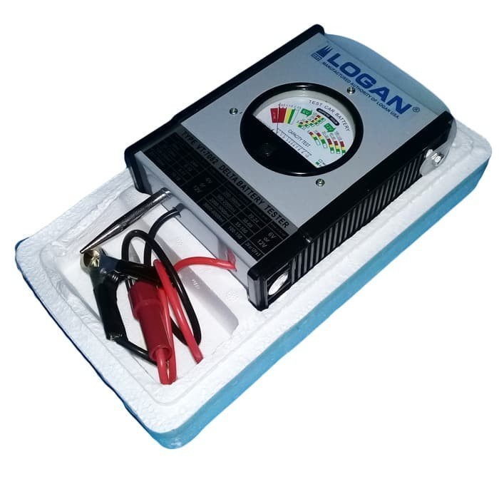 Battery Tester Manual Logan/Alat Tes Aki/Tes Aki/Tester Aki