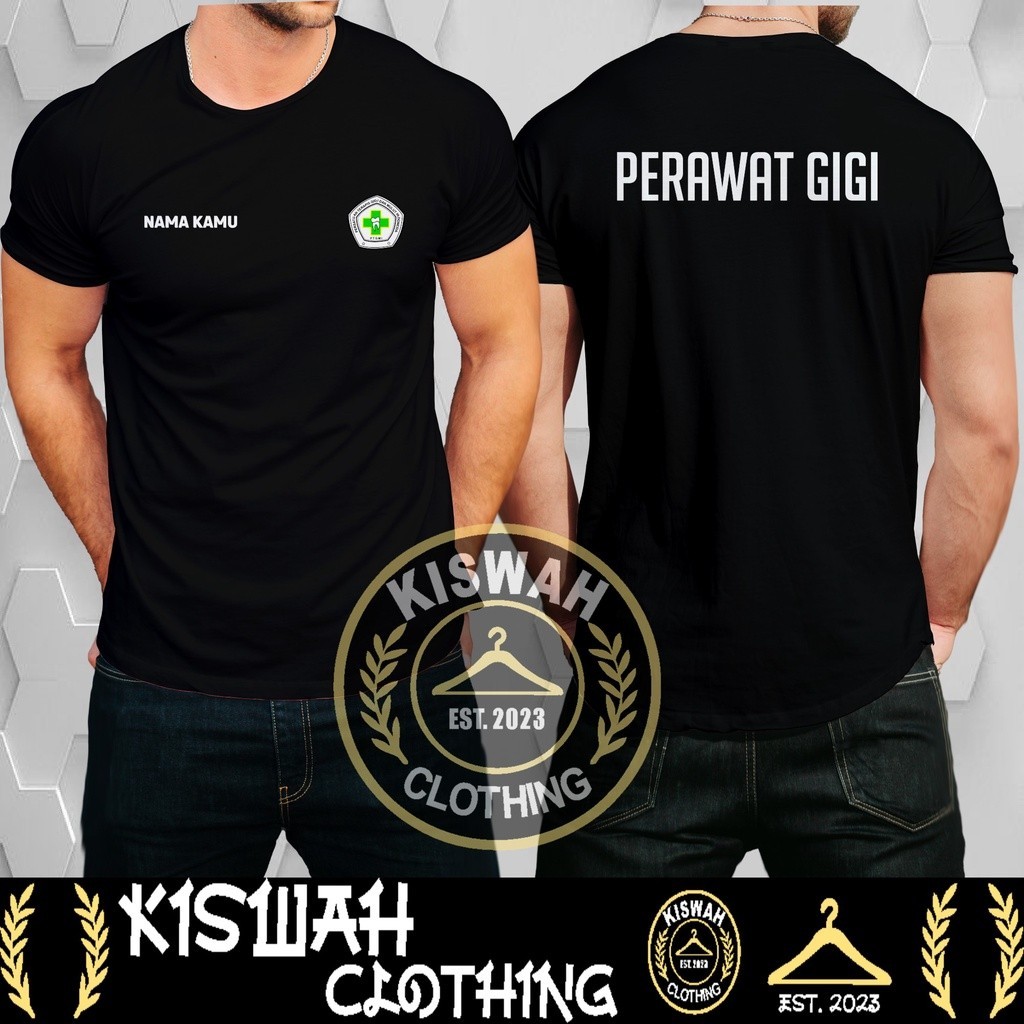Kaos Tshirt PTGMI Perawat Gigi Gratis Nama Baju Distro