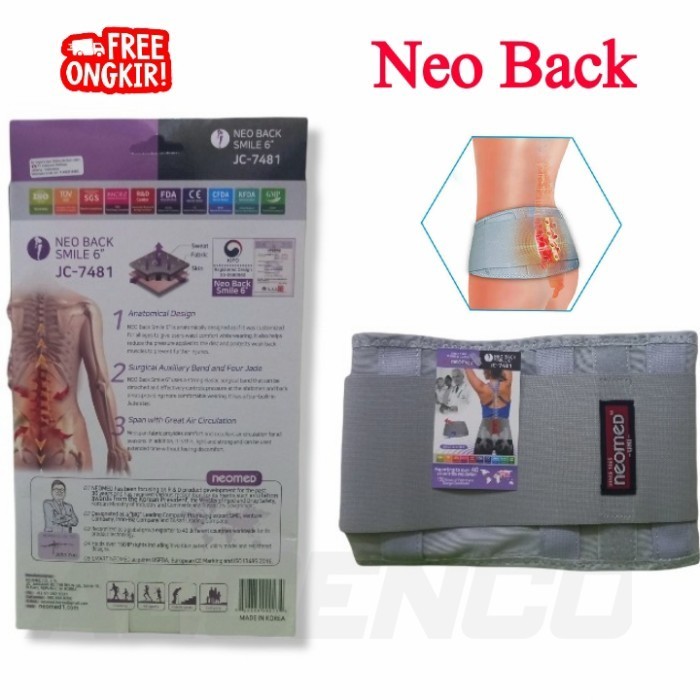 Neomed 7481/Back Support/Lumbar Support/Neomed Back Smile