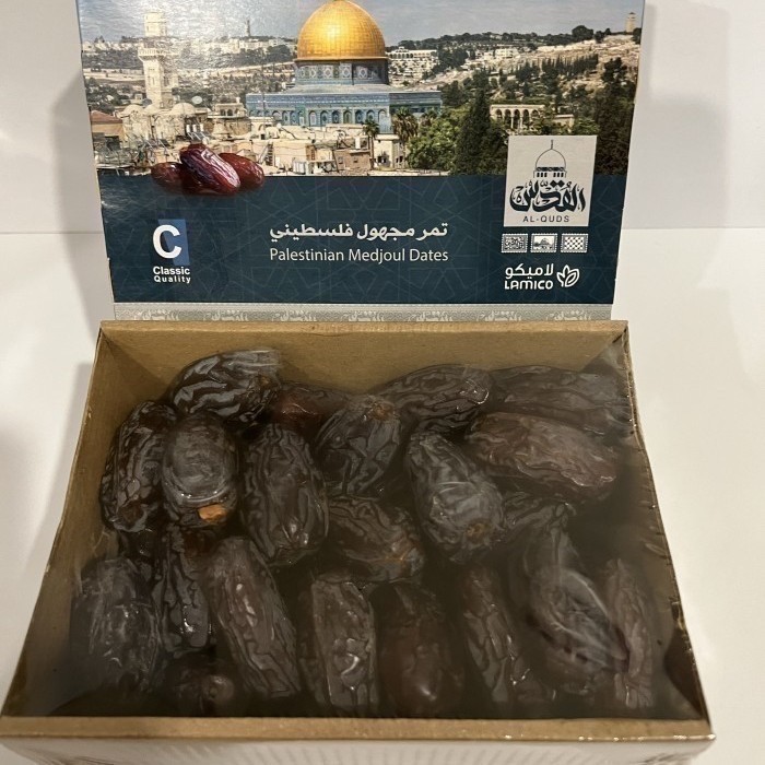 

Kurma - Kurma Medjoul Dates Al-Quds Palestina Jumbo Premium Medjool Alquds 1Kg