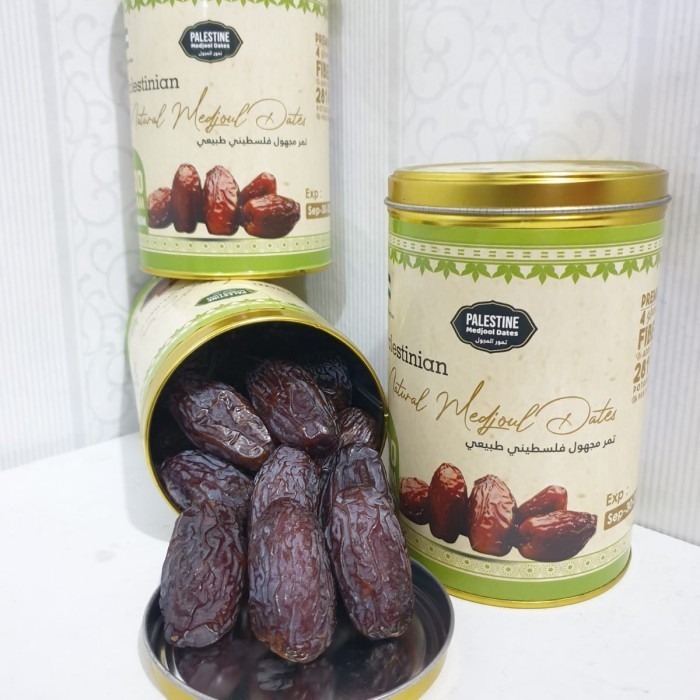 

Kurma - Kurma Medjool 500Gr Kurma Palestine Jumbo Premium Organik Kaleng