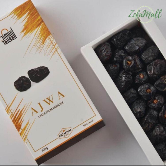 

Kurma - Kurma Ajwa 500 Gram Kurma Nabi Timur Tengah Premium High Quality