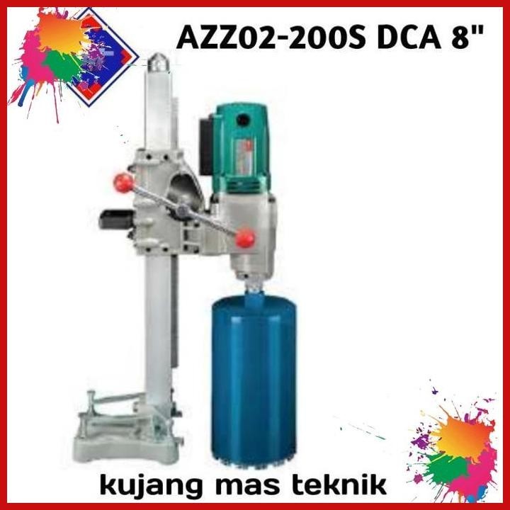 (kmt) mesin coring beton azz02-200 mesin bor beton / coring azz 02-200