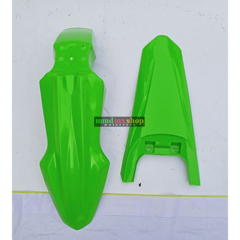 Spakbor depan Klx bf dan Spakbor belakang klx 150 bigfoot model  panjang