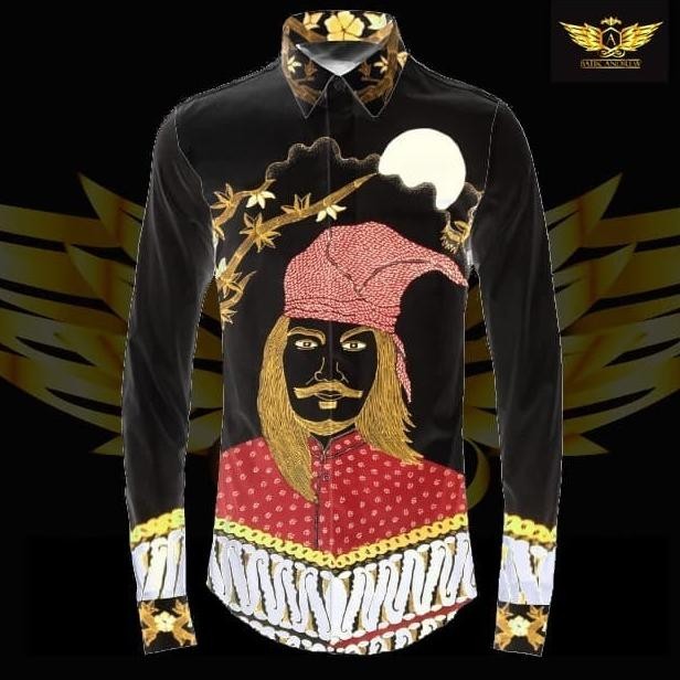 Best Seller Custom Batik Tulis Sultan Hasanuddin Motif Makassar Pahlawan Sulawesi Pengiriman Cepat