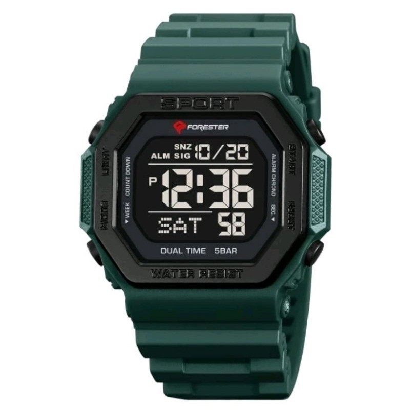 Jam Tangan Sport Forester JTF 2038 Digital Watch Forester