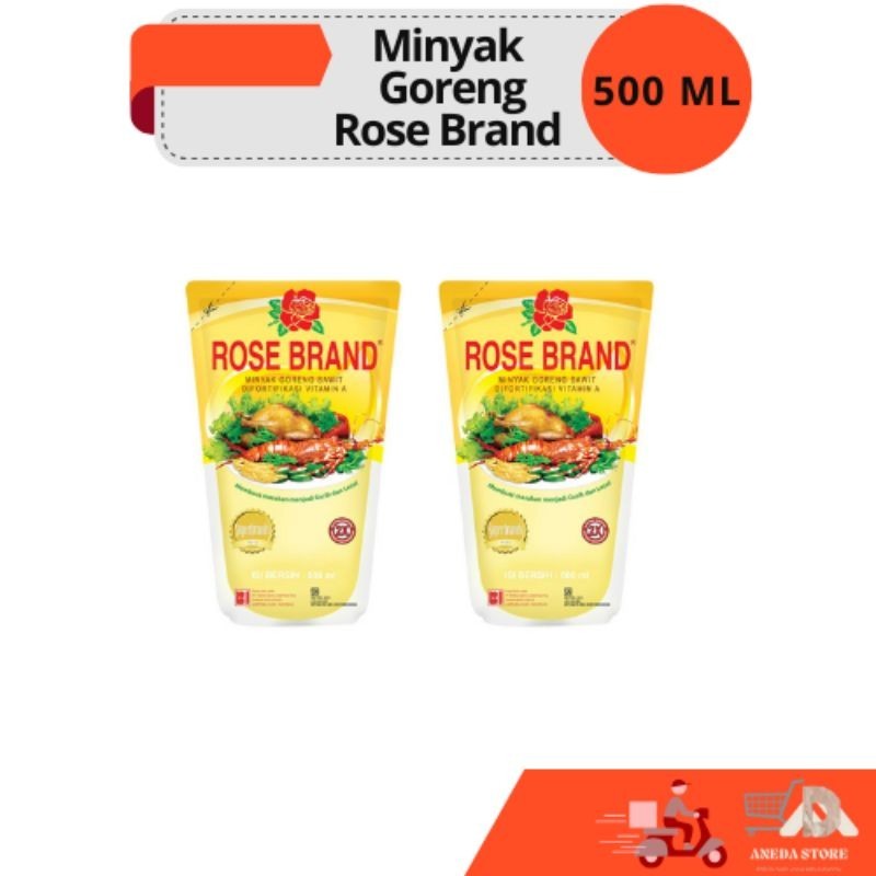 

Minyak Goreng Rose Brand Kemasan Ekonomis | 500 ML