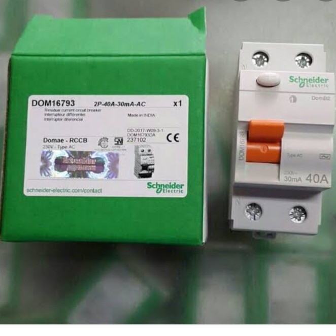 SCHNEIDER ELCB/RCCB DOMAE 2P 40A 30MA-AC
