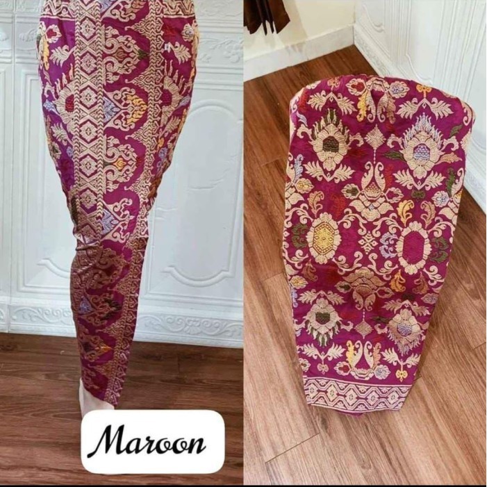 kamen jadi songket bordir strait / kamen bali