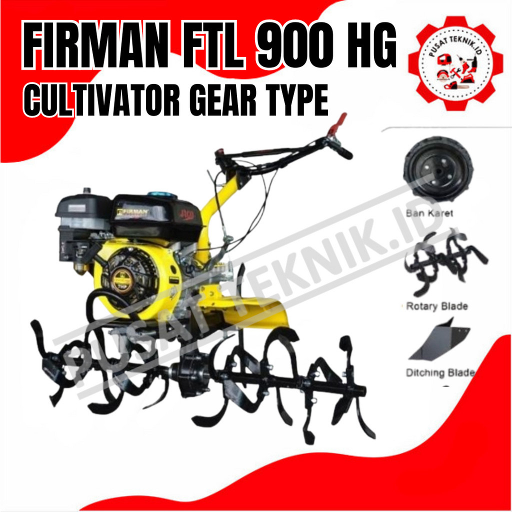 TRAKTOR FIRMAN FTL 900HG JAGO CULTIVATOR FIRMAN FTL900HG