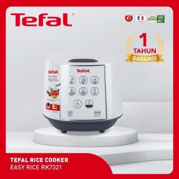 Tefal Easy Rice 1.8L Rk7321 - Rice Cooker Magic Com With Fuzzy Logic Cahyamass