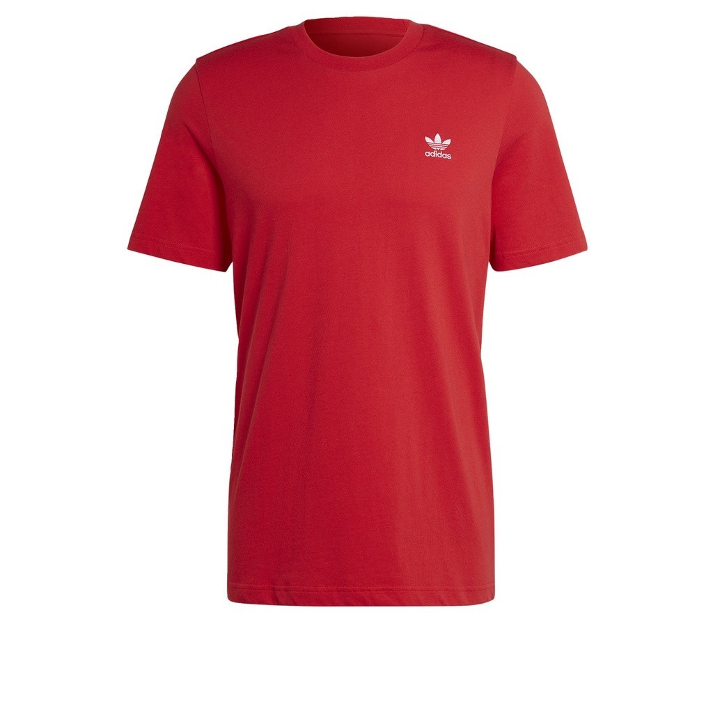 adidas ORIGINALS T-Shirt Trefoil Essentials Pria Merah IA4869