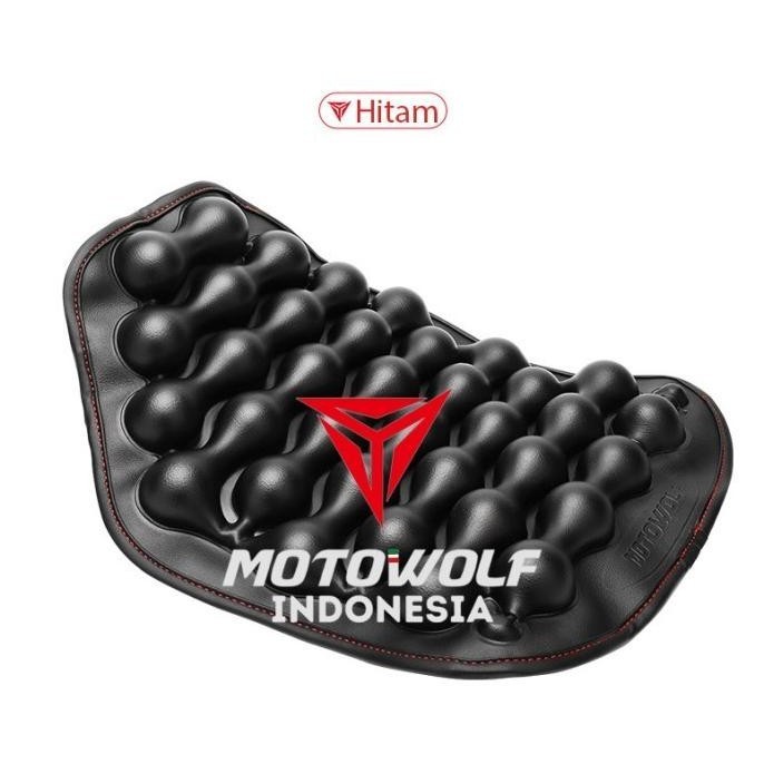 Alas Jok Motor Bantal Udara Motowolf Air Seat Cushion Breathable 3601