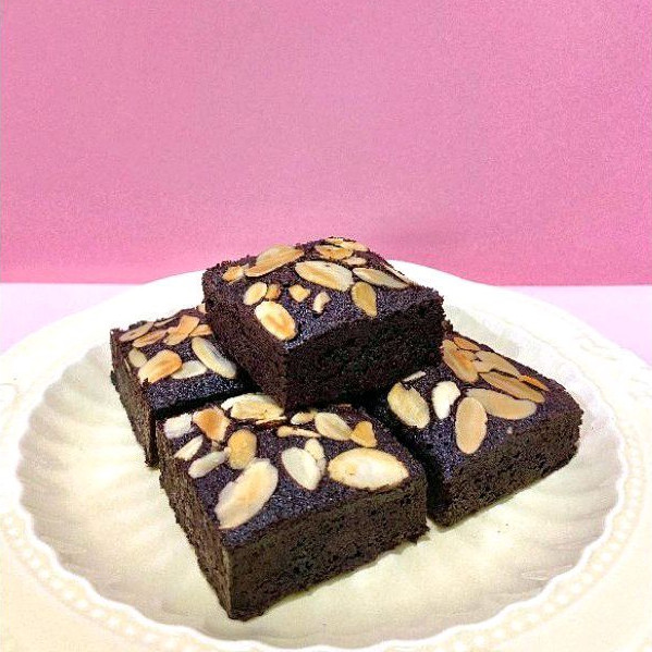 

BRONIES Bitsy Brownie By Bakelust - Dark Chocolate Brownie Bites Fudgy Brownie Snack Manis